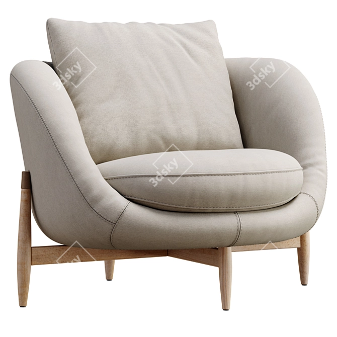 Heath By Linteloo Modern Furniture 3D model image 2