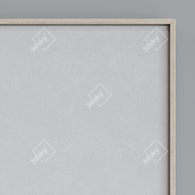Modern Botanical Picture Frame Set 3D model image 6