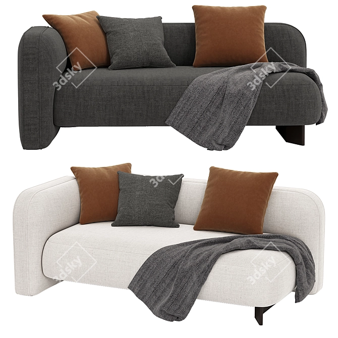 Modern Kintai Sofa 2014 Edition 3D model image 1