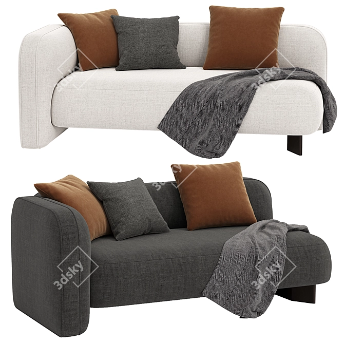 Modern Kintai Sofa 2014 Edition 3D model image 2