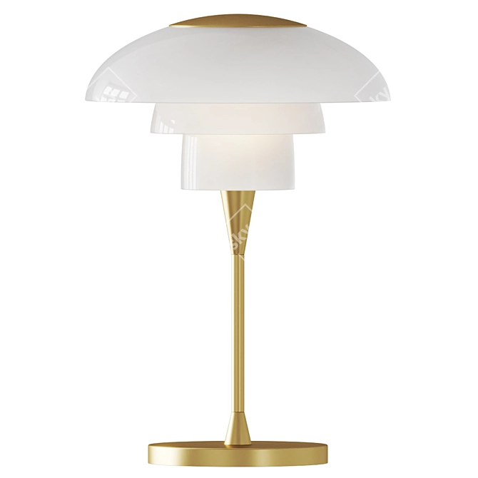 Elegant Rossie Table Lamp 3D model image 1