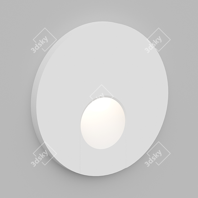 Embedded Wall and Step Light 3D model image 3