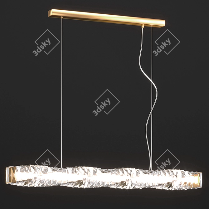 Elegant Lighting Fixture: DARLANA 3D model image 2