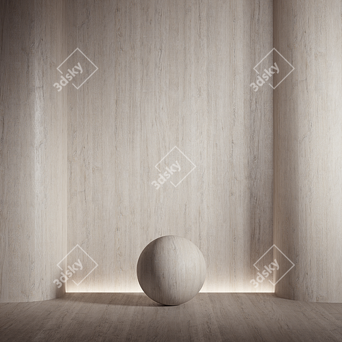 Seamless Wood Material Texture 1920px 3D model image 2