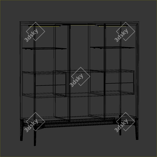 Poliform CODE Units 3D model image 6