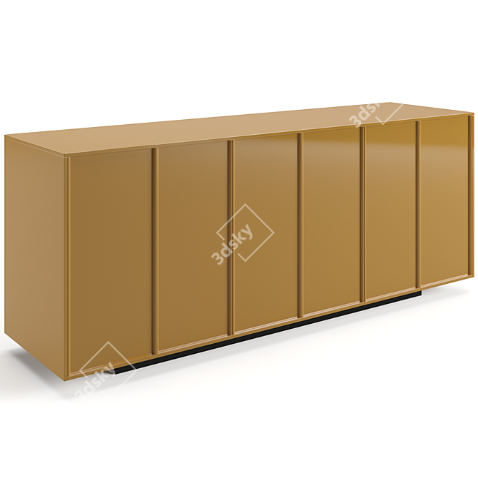 Sleek Contemporary Bonaldo Sideboard 3D model image 3