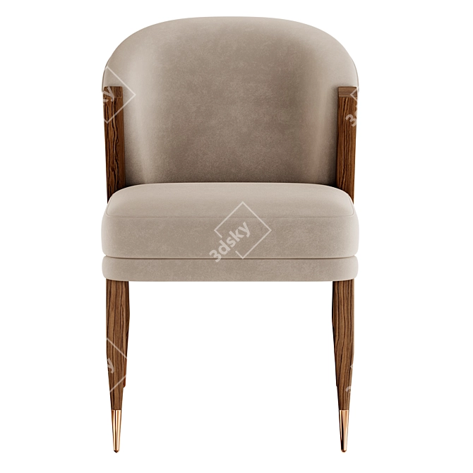 Brilliant Minimalist Chair 2015 3D model image 2