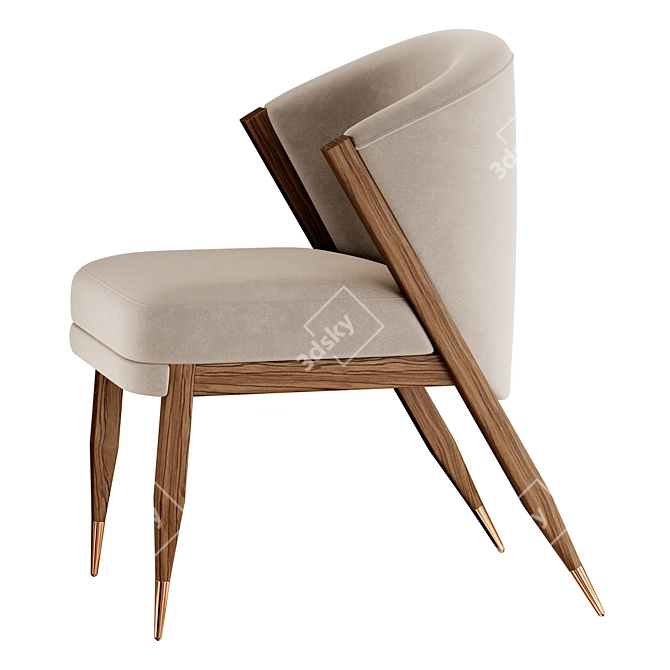Brilliant Minimalist Chair 2015 3D model image 3
