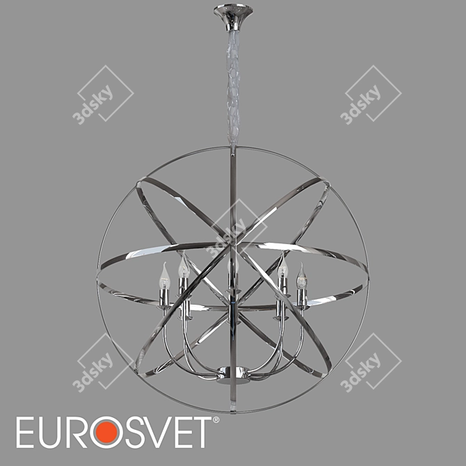 Eurosvet Santi Hanging Chandelier 3D model image 1