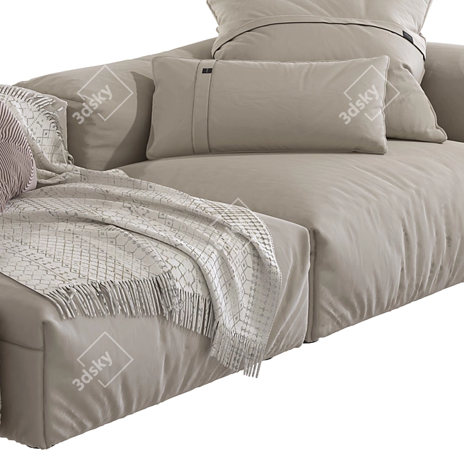 Modular Sofa 25 SetTransform Living 3D model image 7