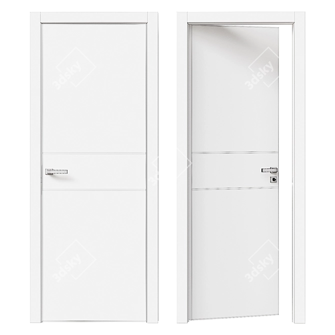 ProfilDoors SMK 104SMK Дуб SKY 3D model image 2