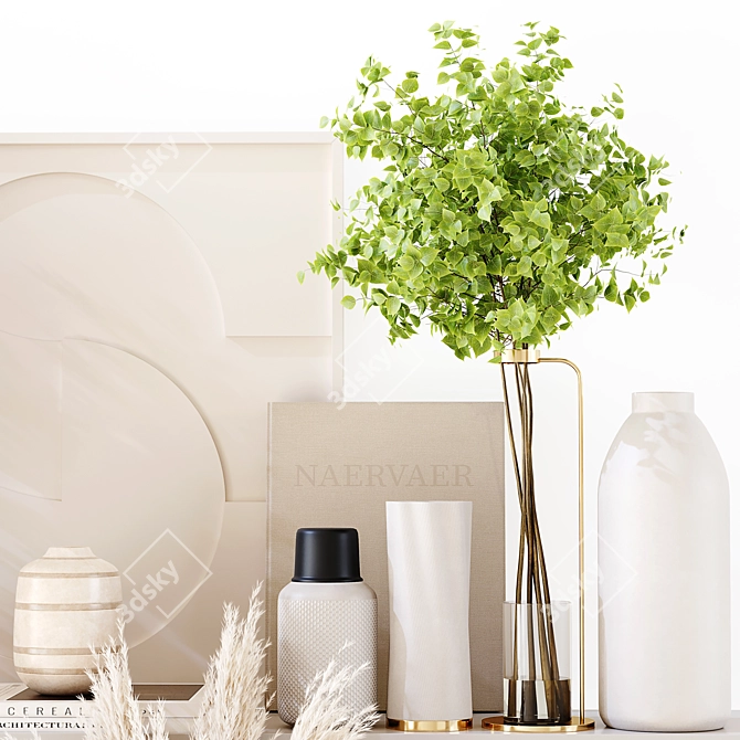 Luxury Decor Set: High Detail 3D model image 14