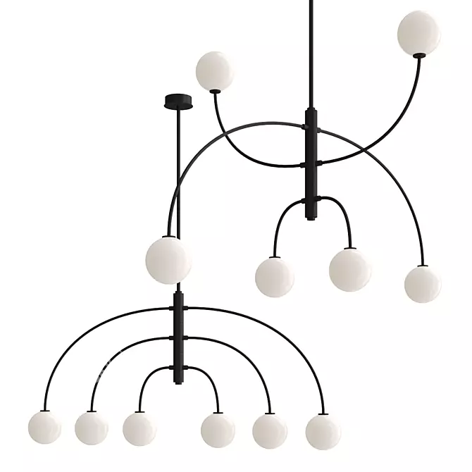 Sonn Pendant Light Fixture 3D model image 1