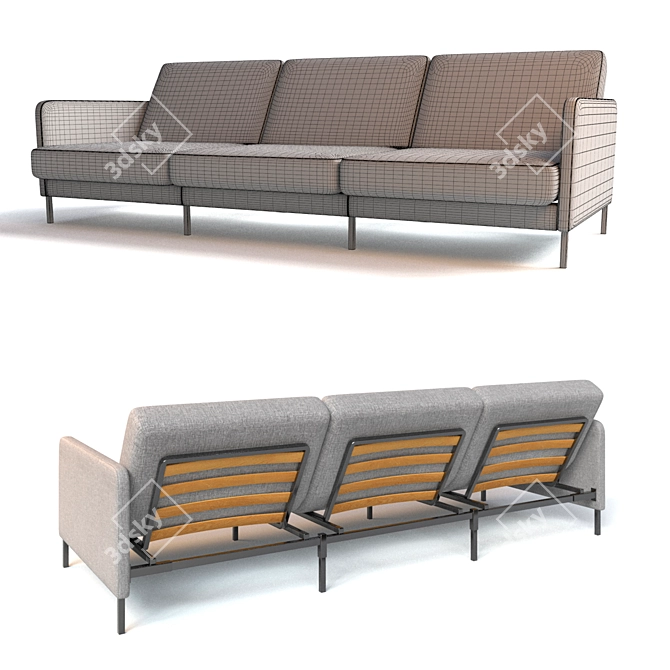 Urban Comfort Sofa Collection 3D model image 2