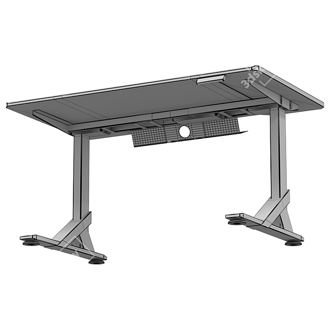  Modern Gaming Table Ideal 3D model image 5