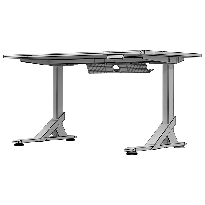  Modern Gaming Table Ideal 3D model image 6