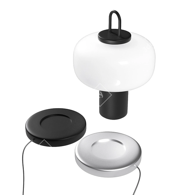  Night-time Illuminating Portable Fixture 3D model image 4