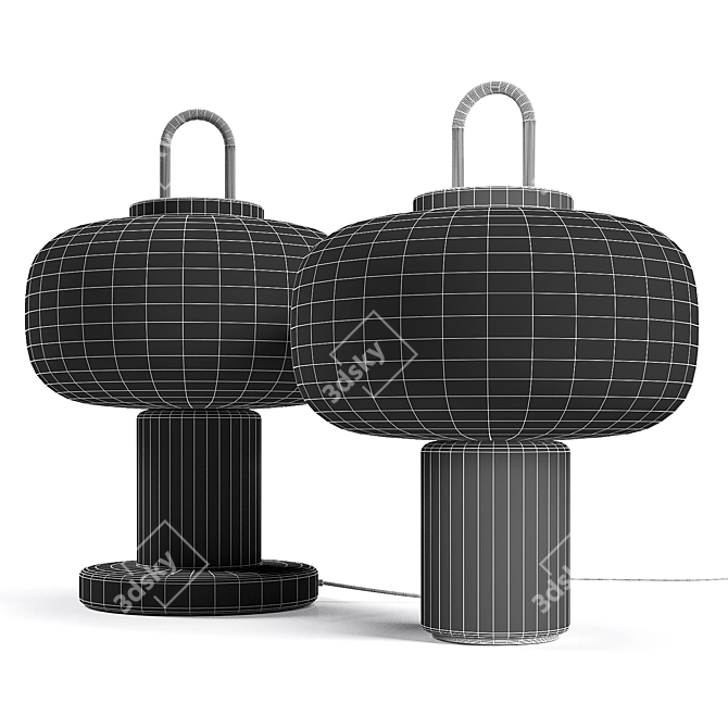  Night-time Illuminating Portable Fixture 3D model image 5