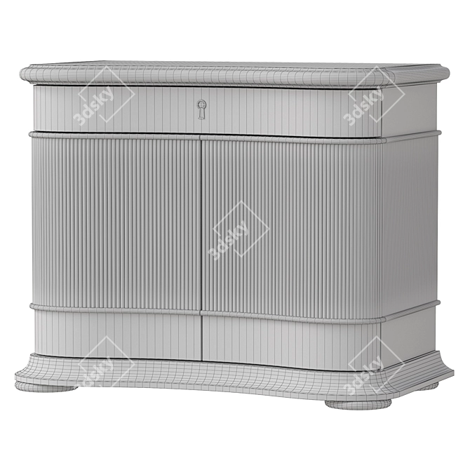Baker Augustus Nightstand | 953x527x762mm 3D model image 5