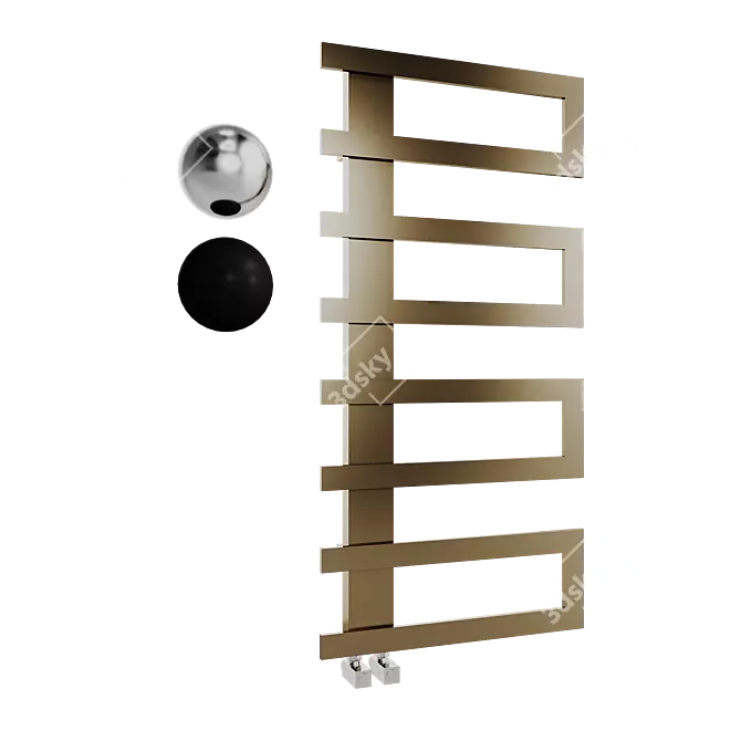 Luxury Turkish ALAY BATH Towel Warmer 3D model image 1
