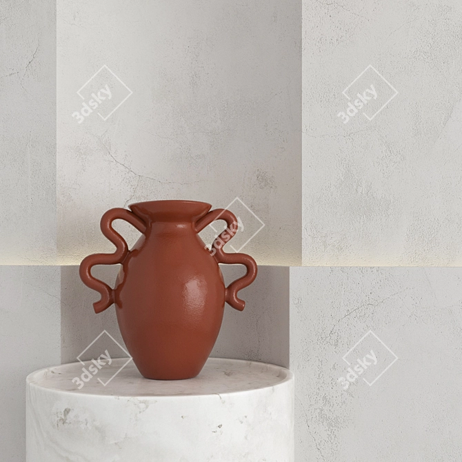 Decorative Wall Panel Set 104 3D model image 3