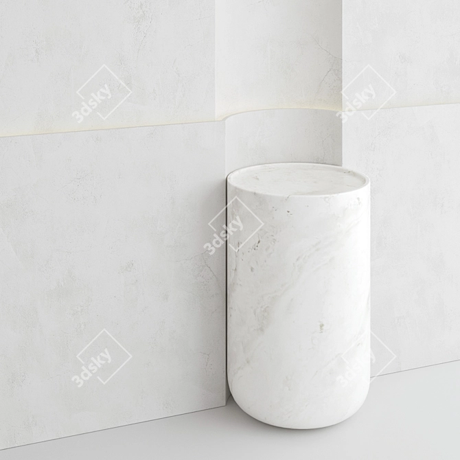 Decorative Wall Panel Set 104 3D model image 4
