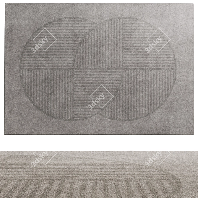 Benuta Tacoma Rug Set 3D model image 5