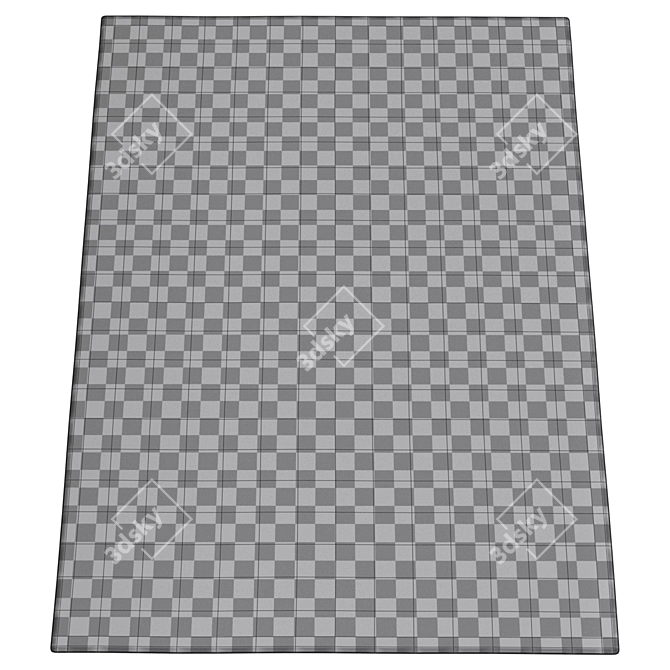 Benuta Tacoma Rug Set 3D model image 6