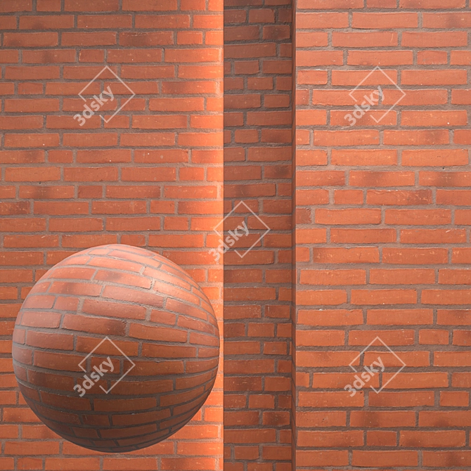 Texture Pack - Seamless Brick Kit 3D model image 1