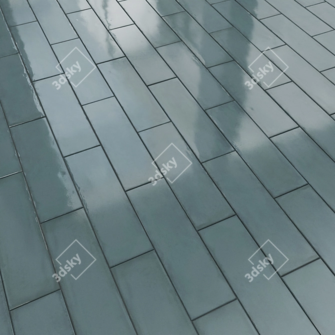 Milano Darsena Blue Decor 3D model image 5