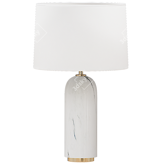 Waterson Modern Table Lamp 3D model image 2
