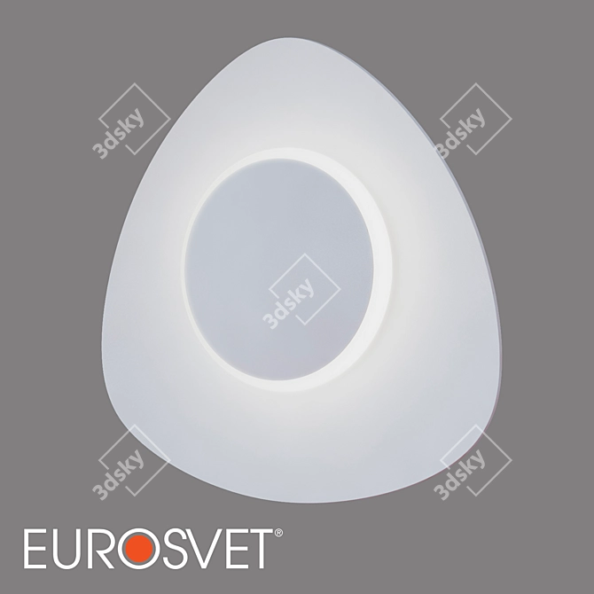 Eurosvet LED Wall Light Scuro 3D model image 1
