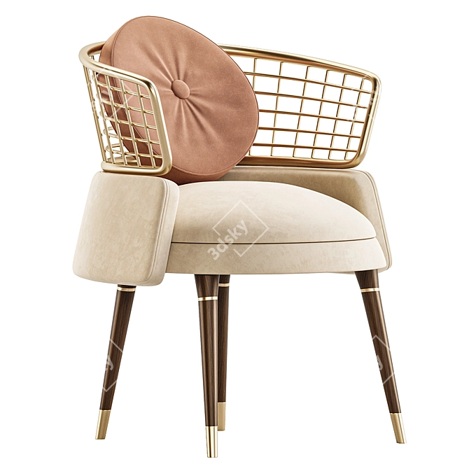 Modern Frida 2017 Chair 3D model image 1