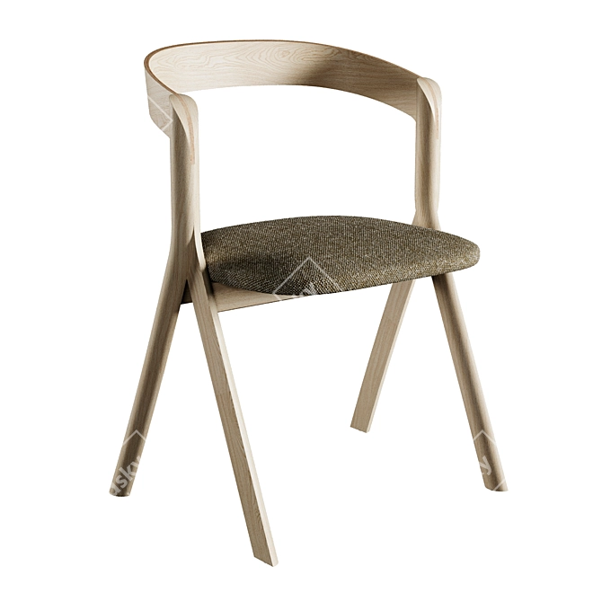 Modern Miniforms DIVERGE Chair 3D model image 2