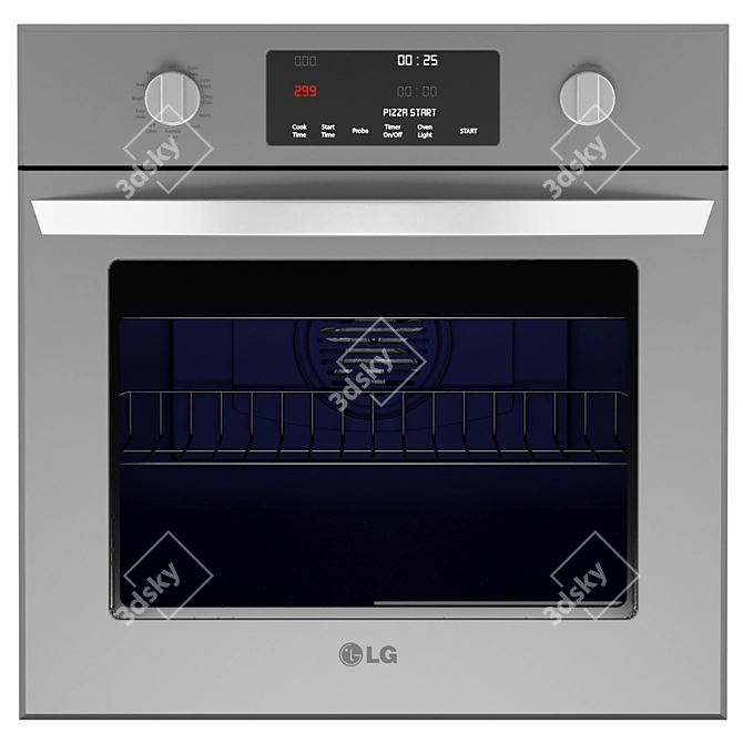 LG Kitchen Appliances Bundle Kit 3D model image 4