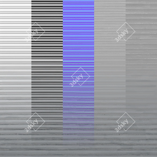 Seamless Metal Texture Pack 3D model image 2