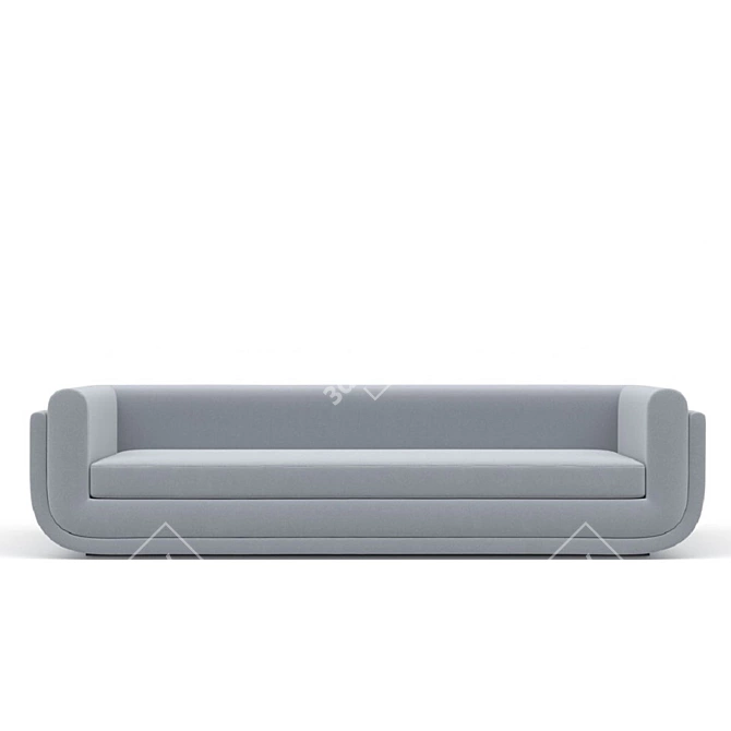 Nordic Charm Copenhagen Sofa 3D model image 3