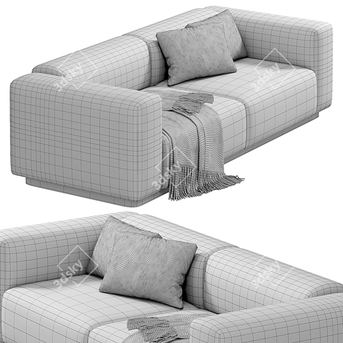 Vitra Soft Modular Sofa, 2015 3D model image 4