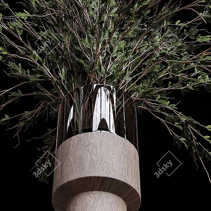 Pompas Bouquet 3D Model Export 3D model image 3