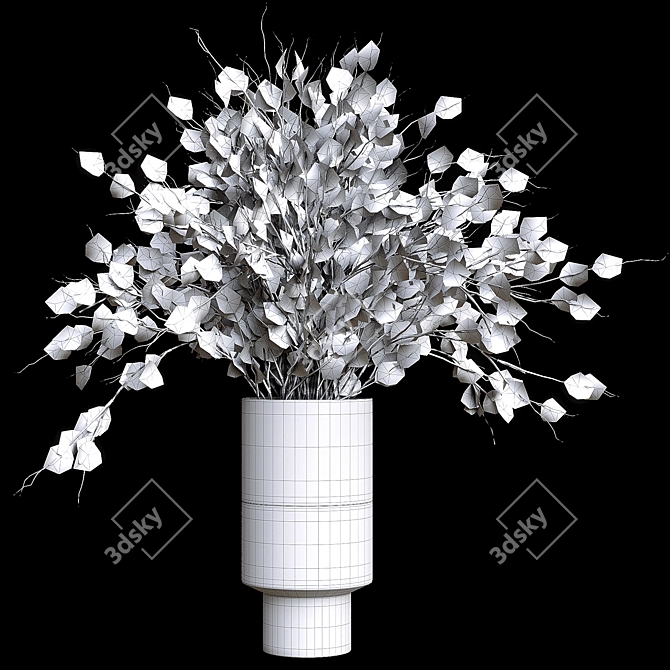 Pompas Bouquet 3D Model Export 3D model image 4