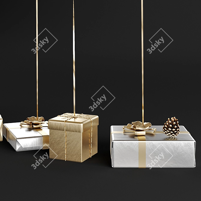 Balloon Gift Set 3D Models 3D model image 2