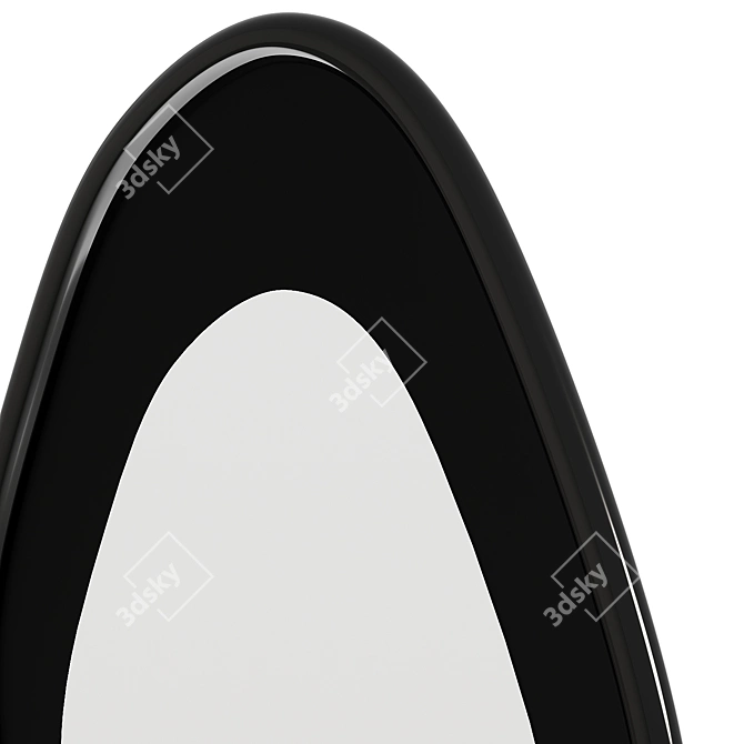 Customizable Wall Mirror BGM003 3D model image 3