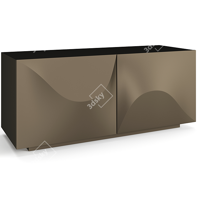 Modern Vertigo Sideboard in Three Sizes 3D model image 5