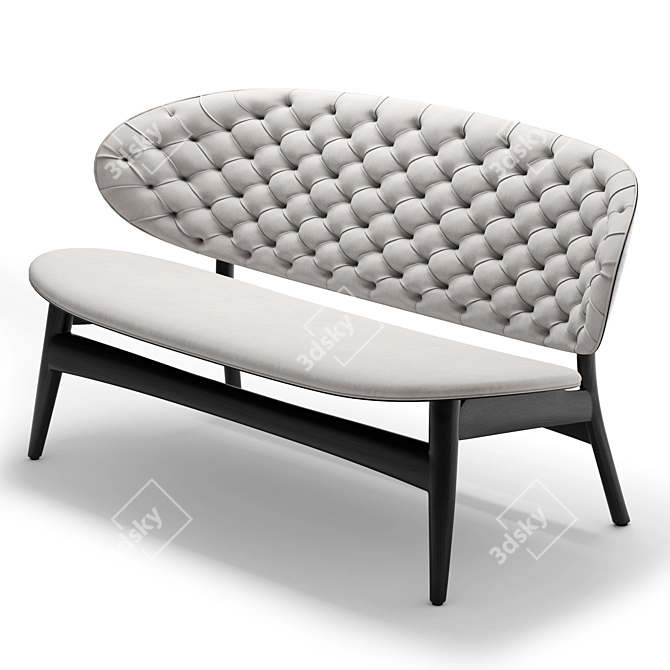 Baxter Dalma Sofa Collection 3D model image 3