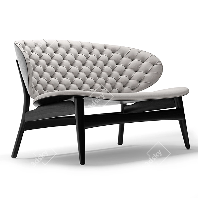 Baxter Dalma Sofa Collection 3D model image 10