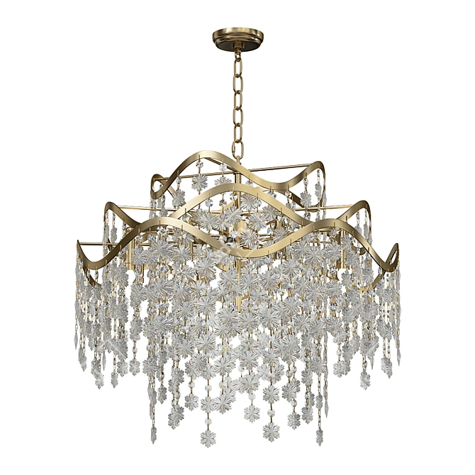 ISABEL PEARL Pendant Chandelier 3D model image 1
