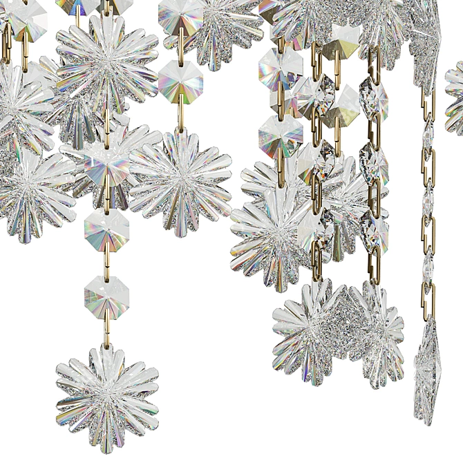 ISABEL PEARL Pendant Chandelier 3D model image 2