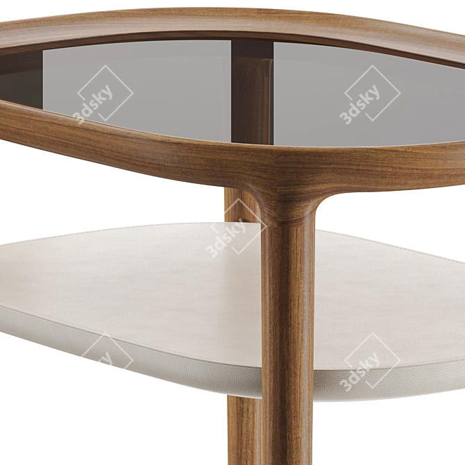 Contemporary Giorgetti Romeo Chair 3D model image 3