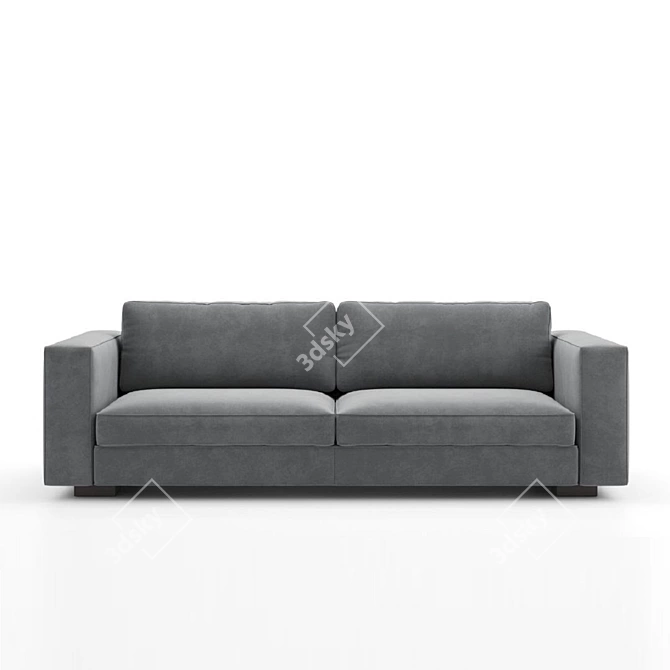 Sophisticated Manhattan Sofa - Highland Furniture 3D model image 2