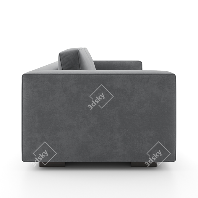 Sophisticated Manhattan Sofa - Highland Furniture 3D model image 3